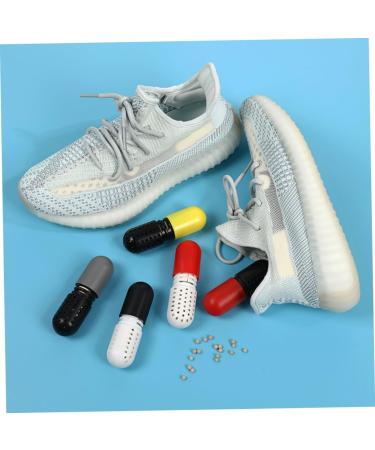 HomsfoU Shoe Deodorant Capsules - Antiperspirant Balls for Leather Shoes & Smell Relief | Dry Remedy for Shoe Odor Care - Buy Online on SooperMarket.com