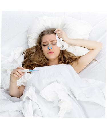 Hemoton 30 Pcs Nose Correction Clips - Plastic Foam Nose Clips for Lady Parts, Stop Nosebleeds, Epistaxis, Eva Lift, Sky-blue - Convenient Nose Pincher and Plug - Buy Online on SooperMarket.com