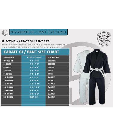 PFG Essential Karate Pants - Lightweight Unisex Special Edition White Size 5 - Buy Online on SooperMarket.com
