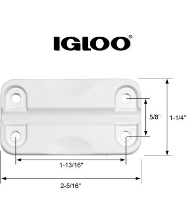 Igloo Cooler Latch and Hinge Plastic Parts Kit - Buy Online on SooperMarket.com