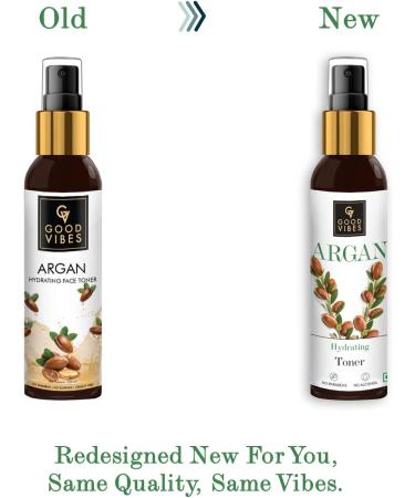 Good Vibes Hydrating Toner with Argan Oil - 120ml | Hydration & Glow | International Shipping Available - Buy Online on SooperMarket.com