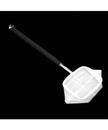 Garosa Shrimp Fishing Net 20-57.5cm Telescopic Fish Shrimp Skimming Net Mini Fish Aquarium Fishing Net for Aquarium Tank Shrimp (black Square net) - Buy Online on SooperMarket.com