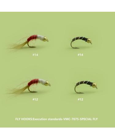 YAZHIDA Fly Fishing Trout Kit - Rainbow Warrior & Zebra 2-Tone | International Shipping Available - Buy Online on SooperMarket.com