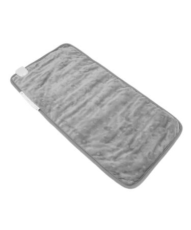 Atyhao Heated Blanket Avoid Overheating Electric Heating Pad Pain Relief for Home (Gray) EU Plug 220V Gray