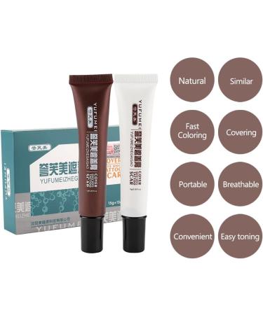 Scar Tattoo Concealer Cream Set - Long-Lasting Waterproof Makeup for Hiding Spots, Birthmarks & Blemishes - Professional Coverage for Face & Body - Buy Online on SooperMarket.com