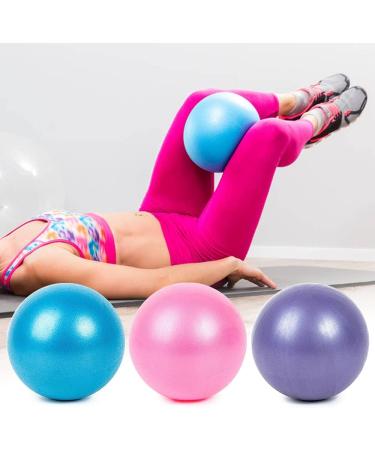 Lixada 5Pcs Yoga Equipment Set with Yoga Ball, Blocks, Stretching Strap for Exercise - Purple - Buy Online on SooperMarket.com