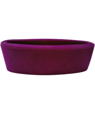Abbaoww 4 Inch Wide Stiff Horsehair Braid - 25 Yards for Wedding Dress & Dance Gowns - Fuschia - Buy Online on SooperMarket.com