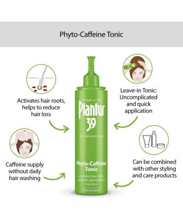 Plantur 39 Caffeine Shampoo 500ml with Dispenser | Prevents Hair Loss | Set with Hair Tonic | Supports Hair Growth | Fine Brittle Hair - Buy Online on SooperMarket.com