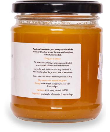 Local Honey Man Turmeric Infused Honey 340 g - Buy Online on SooperMarket.com