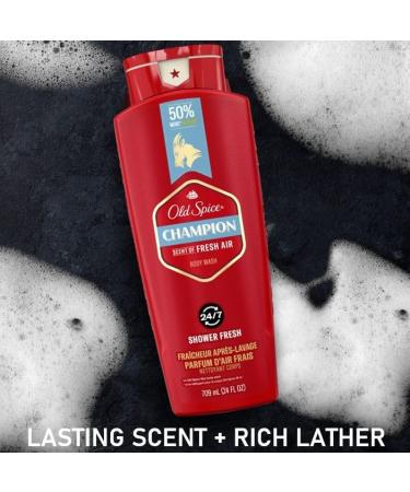 Old Spice Body Wash for Men Champion 709 ml (24 fl.oz) Fresh 709 ml (Pack of 1) - Buy Online on SooperMarket.com
