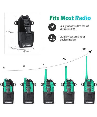 Zeadio Multi-Function Pouch Case Holder for GPS Phone Two Way Radio - ZNC-D Pack of 1 - Buy Online on SooperMarket.com