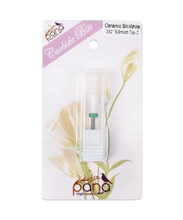 PANA Smooth Top Small Barrel 3/32” Ceramic Bit - Coarse Grit Nail Drill for Acrylic & Gel - Professional & Beginner Use - Fast Removal for Manicure & Pedicure - Buy Online on SooperMarket.com