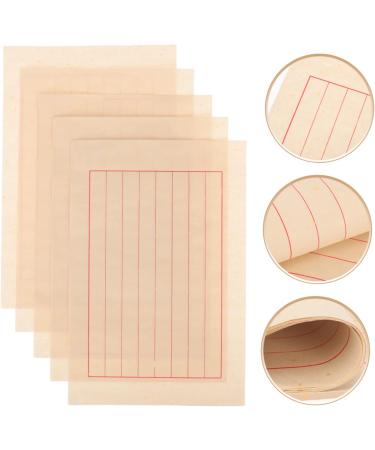 Operitacx 50 Sheets Rice Paper Calligraphy Paper Calligraphy Writing Paper Chinese Calligraphy Art Paper Japan - Buy Online on SooperMarket.com