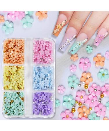 iFancer 3D Acrylic Flowers Nail Charms - Nail Art Design Supplies - Buy Online on SooperMarket.com
