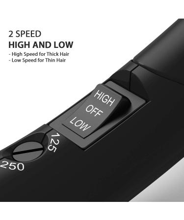 Dan Technology Travel Hair Dryer | Portable Mini Blow Dryer with Concentrator & Diffuser | European Plug, Folding Handle | Lightweight & Fast Drying | for Women and Men | Travel-Friendly - Buy Online on SooperMarket.com