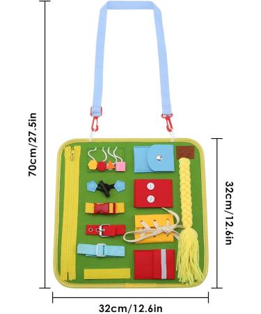 iFCOW Dementia Sensory Pad Fidget Blanket for Toddlers & Elderly - Educational Activities & Toys - Buy Online on SooperMarket.com