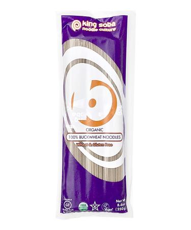King SOBA Organic Buckwheat Noodles 250g (Pack of 1)
