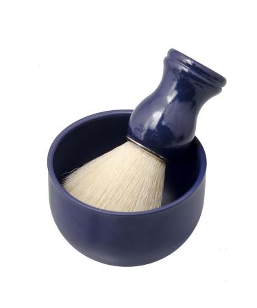Mag IDeal 3X Men's Shaving Brush & Bowl Set - Professional Beard Care Tool & Foam Bowl | Perfect Father's Day Gift - Buy Online on SooperMarket.com
