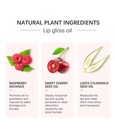 Kaynest Hydrating Lip Glow Oil - Moisturizing Lip Gloss for Plump, Nourished Lips (012Rosewood) - Buy Online on SooperMarket.com