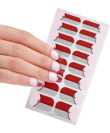 Ruarby French Tip Press on Nails Medium Almond False Nails Tips Detachable Full Cover Stick on Nails Glossy Nude False Nails - Buy Online on SooperMarket.com