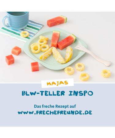 Baby Cheeky Friends Organic Crispy Rings - Millet & Banana Snack for Babies 7+ Months | Vegan Gluten-Free | 2x8-Pack (16 Rings) - Buy Online on SooperMarket.com