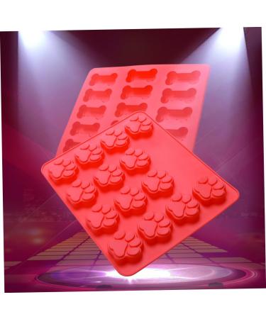 FRCOLOR 6 Pcs Cajas para Con Chocolate Cookie Cake Silicone Cupcake Cake Mold Silicone Dog Bone Cake Molding Dog Paw Cake Mold Cake Mold for Baking Animal Cute mediumx3pcs - Buy Online on SooperMarket.com