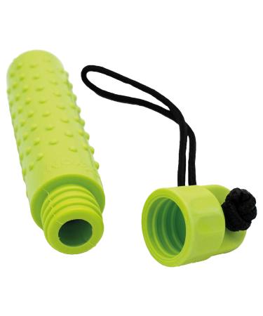 Procyon Snack Dummy Silicone - A soft hollow retrieving dummy - weatherproof - hygienic - dishwasher safe green