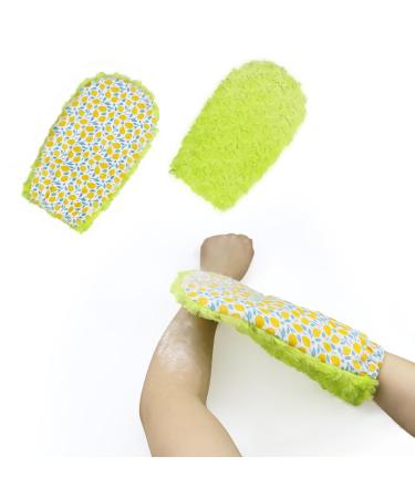 One Pair of Powder Puff Mitt for Body