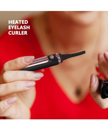Beavorty Heated Eyelash Curler - USB Rechargeable Portable Makeup Tool for Effortless Curling | Perfect for Women & Girls - Buy Online on SooperMarket.com