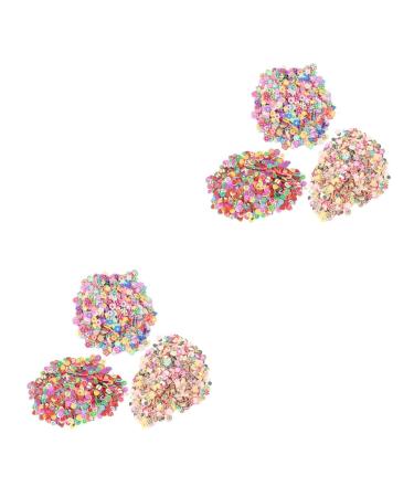 FRCOLOR 6000 Pcs Flowers Fruit Decorations Child Full Cover Applique
