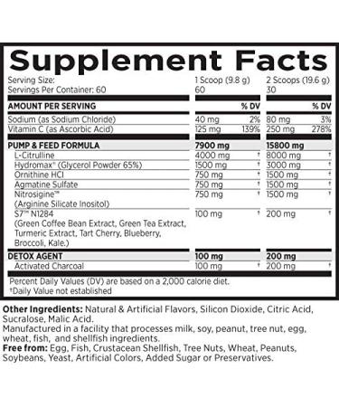 MRI NO2 Black Nitric Oxide Supplement for Pump  Muscle Growth  Vascularity & Energy - Powerful NO Booster Pre-Workout with Citrulline + 60 Servings (Jacked Juice) - Buy Online on SooperMarket.com