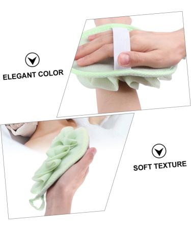 NOLITOY 4pcs Pure Flower Bath Ball Shower Sponges | Premium Mesh Loofah for Luxurious Bathing | Soft & Effective Bubble Maker Spa Experience - Buy Online on SooperMarket.com