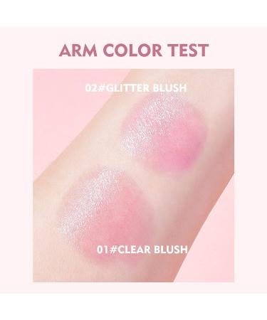 U-Shinein 2 Pcs Color Changing Blush & Lip Balm Cream Set - Waterpoof 2-in-1 Blusher Gel for Cheeks & Lips, Moisturizing and Long-Lasting - Color 01 - Buy Online on SooperMarket.com