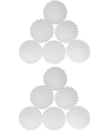 12 Pcs Reusable Laundry Dryer Balls - PVC Quick Dry Softener Alternative for Softening Clothes - Eco-Friendly Laundry Solution - Buy Online on SooperMarket.com