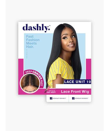 Sensationnel Dashly Lace Unit 10 Synthetic Hair Lace Front Wig in 1B - Affordable and Stylish Wig Option - Buy Online on SooperMarket.com