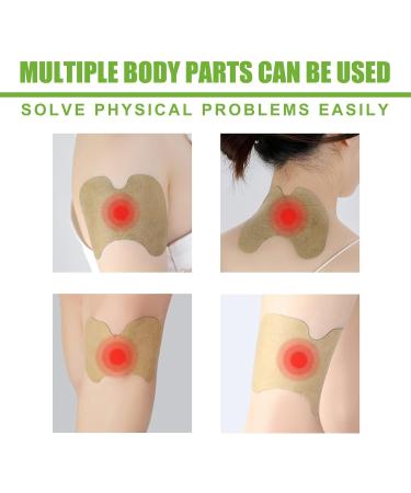 50pcs Wormwood Pain Relief Patch - Moxibustion Heat Paving for Knee Back & Neck Sore Muscles - Buy Online on SooperMarket.com