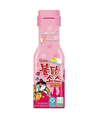 Samyang Carbonara Buldak Hot Spicy Chicken Flavour Sauce Halal 200g Carbonara (Pack of 1)