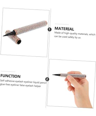 Angoily 1pc Eyeliner Fake Eyelashes Fake Lashes Magnetic Eyelashes Liner Ink Cosmetic Accessory Diamond - Buy Online on SooperMarket.com