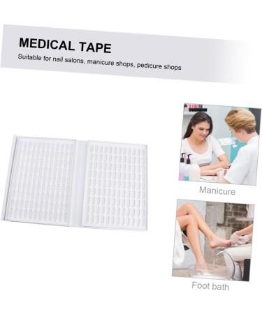 minkissy 216 Nail Color Card Nail Polish Card Nail Color Book Display Card White Manicure medium White - Buy Online on SooperMarket.com