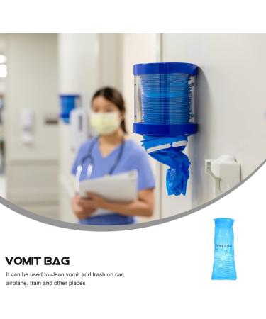 SUPVOX 25Pcs 1000ml Vomit Bags - Leak Resistant Portable Disposable Emesis Bags for Travel Motion Sickness - Car, Airplane, Taxi - Buy Online on SooperMarket.com
