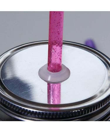 Dakoufish 11 Inch 12 Piece Reusable Acrylic Straws Glitter Sparkle Drinking Straw Plus One Cleaning Brush (11inch Pink) Pink 11 Inch (Pack of 12) - Buy Online on SooperMarket.com