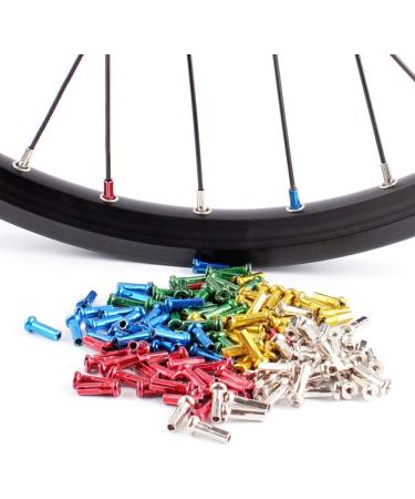 Juland 72 PCS Black Bike Spoke Nipples End Caps for 14G Mountain & Road Bicycles - Buy Online on SooperMarket.com