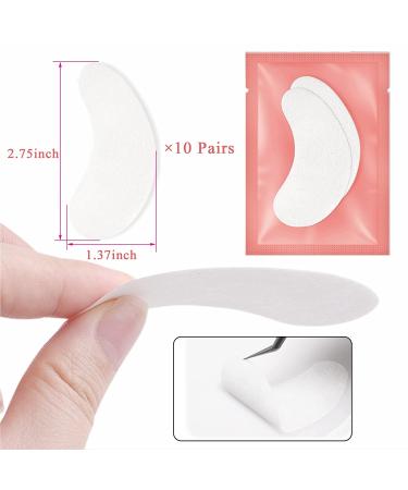 Eyelash Extension Kit - Fan Dryer, Tweezers, Glue Rings, Pads, Brushes, Tape - Pink - Buy Online on SooperMarket.com