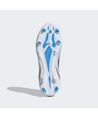 Buy Adidas Unisex Kids X Crazyfast.3 FG J Messi Sneakers - 22 EU - Ftwr White Team Royal Blue & Bright Red | International Shipping Available - Buy Online on SooperMarket.com