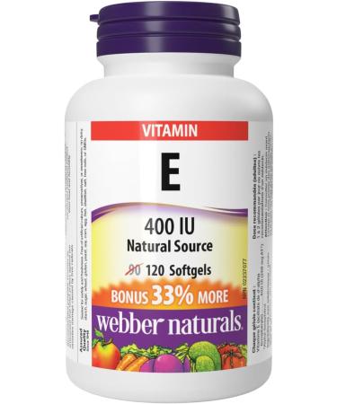 Webber Naturals Omega 3-6-9 1 200 mg Fish Oil 150 Softgels Supports Cardiovascular Health and Brain Function & Vitamin E 400 IU 120 Softgels Natural Source of Vitamin E Antioxidant Support Omega 3-6-9 + Vitamin E 400 IU - Buy Online on SooperMarket.com
