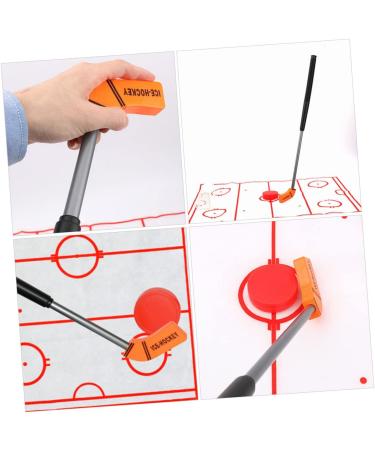 Milist Mini Hockey Toys Set - Decompression Pucks Bats & Play Parts | Perfect for Ice Hockey Fun | Durable Plastic Design - Buy Online on SooperMarket.com