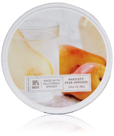 FarmHouse Fresh Brandy Pear Liquor Infused Body Polish  Brandy Pear  13.6 oz.