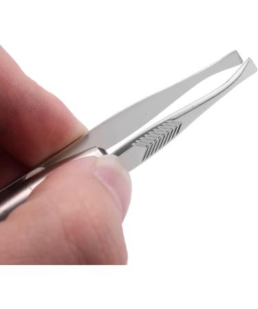 Stainless Steel Eyelashes Eyebrow Tweezer + LED Light - Buy Online on SooperMarket.com