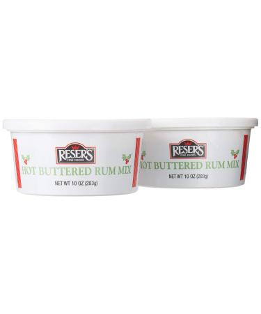 Reser's Hot Buttered Rum Hot Toddy Mix 10 Oz. (Pack of 2)