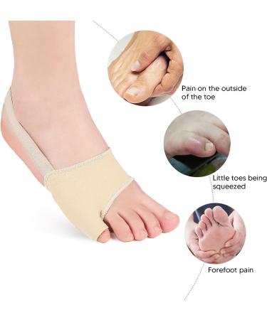 Compression Bunion Corrector Relief Sleeves - Toe Straightener & Hammer Toe Corrector for Women Men - Buy Online on SooperMarket.com